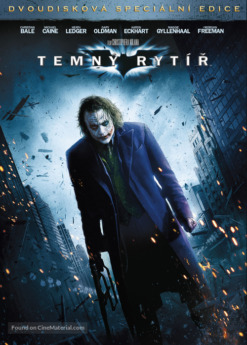 The Dark Knight - Czech DVD movie cover