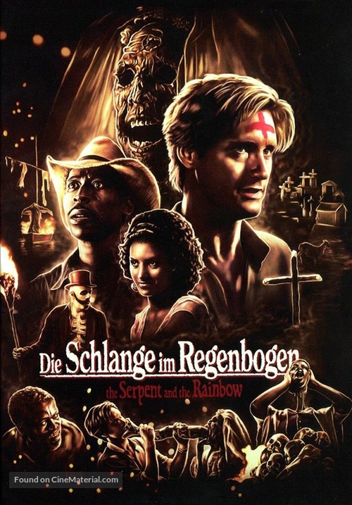 The Serpent and the Rainbow - German Blu-Ray movie cover