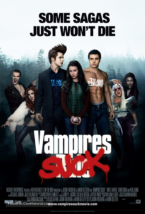 Vampires Suck - Danish Movie Poster