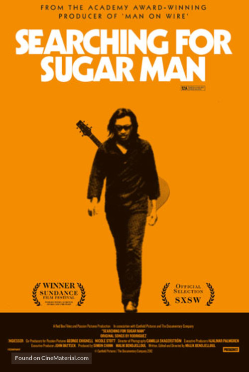 Searching for Sugar Man - British Movie Poster