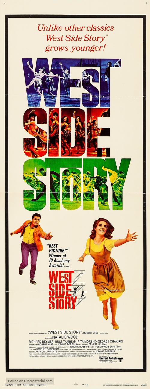 West Side Story - Re-release movie poster
