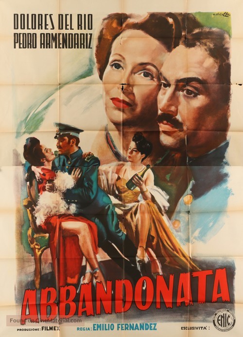 Las abandonadas - Italian Movie Poster