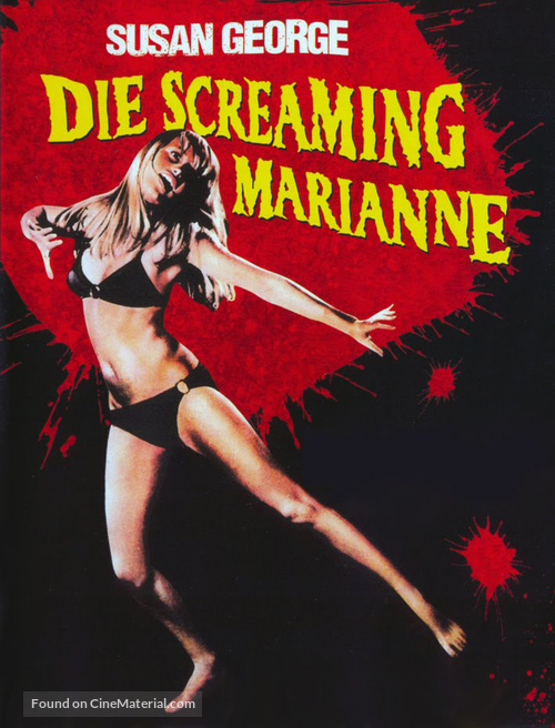 Die Screaming, Marianne - DVD movie cover