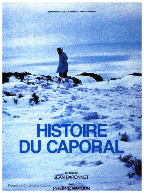 Histoire du caporal - French Movie Poster