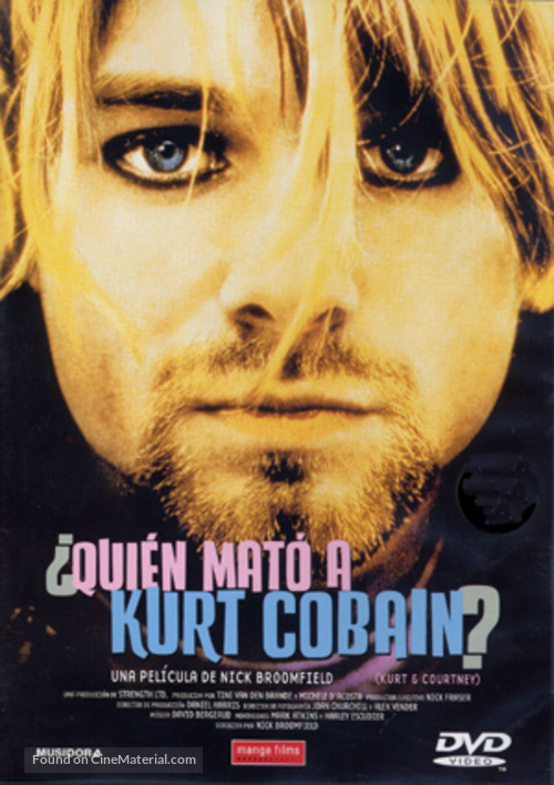 Kurt &amp; Courtney - Spanish poster