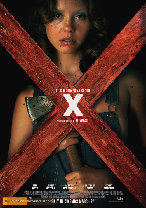 X - Australian Movie Poster