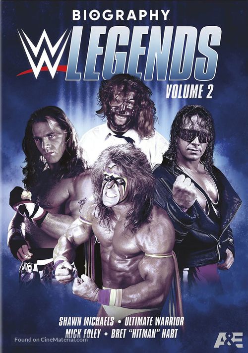 &quot;Biography: WWE Legends&quot; - DVD movie cover