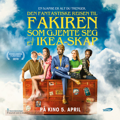 The Extraordinary Journey of the Fakir - Norwegian Movie Poster