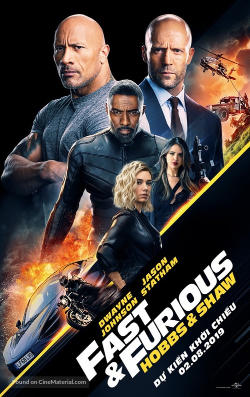 Fast &amp; Furious Presents: Hobbs &amp; Shaw - Vietnamese Movie Poster