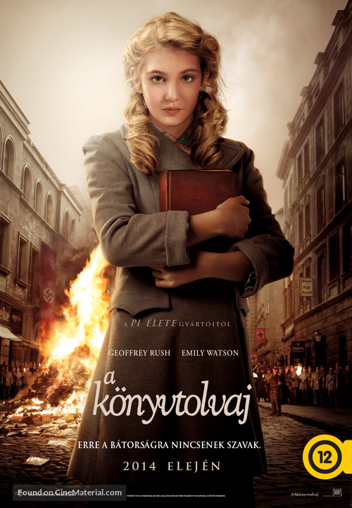 The Book Thief - Hungarian Movie Poster