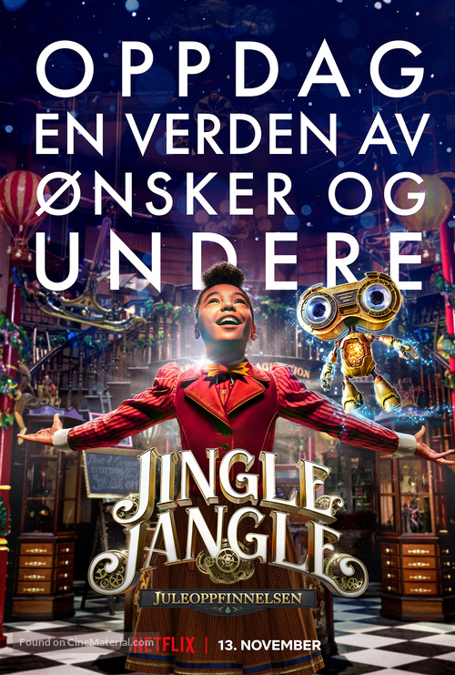 Jingle Jangle: A Christmas Journey - Norwegian Movie Poster
