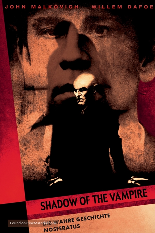 Shadow of the Vampire - German DVD movie cover