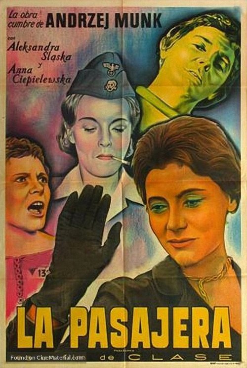 Pasazerka - Spanish Movie Poster