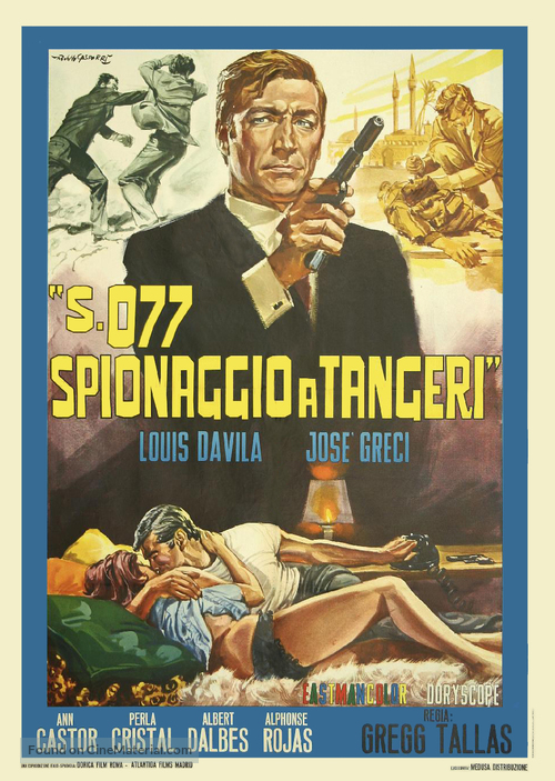 Marc Mato, agente S. 077 - Italian Movie Poster