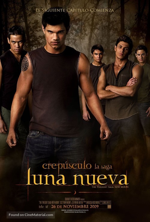 The Twilight Saga: New Moon - Chilean Movie Poster