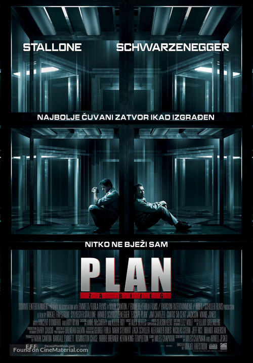 Escape Plan - Croatian Movie Poster