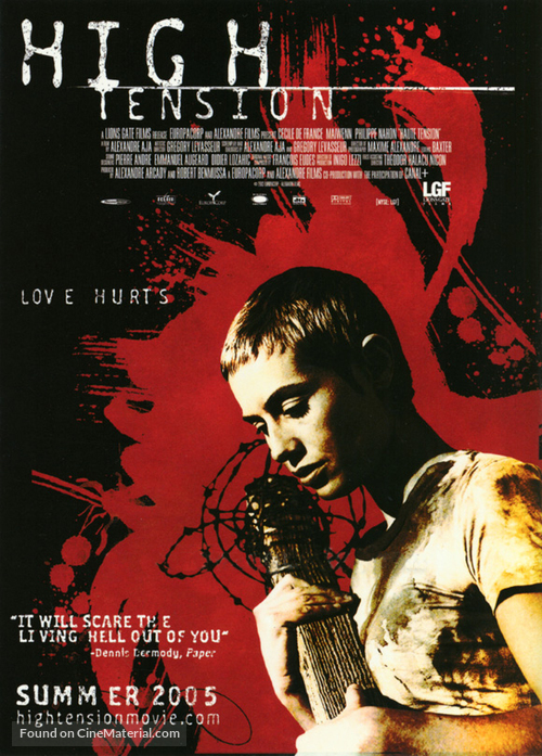 Haute tension - Movie Poster