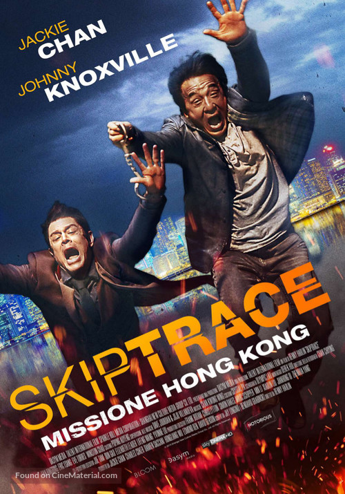 Skiptrace - Italian Movie Poster