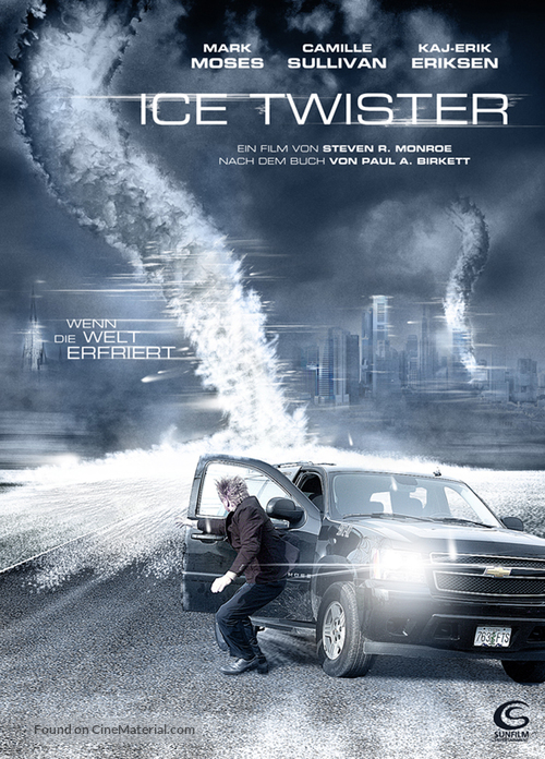 Ice Twisters - German DVD movie cover