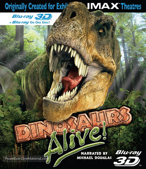 Dinosaurs Alive - Blu-Ray movie cover
