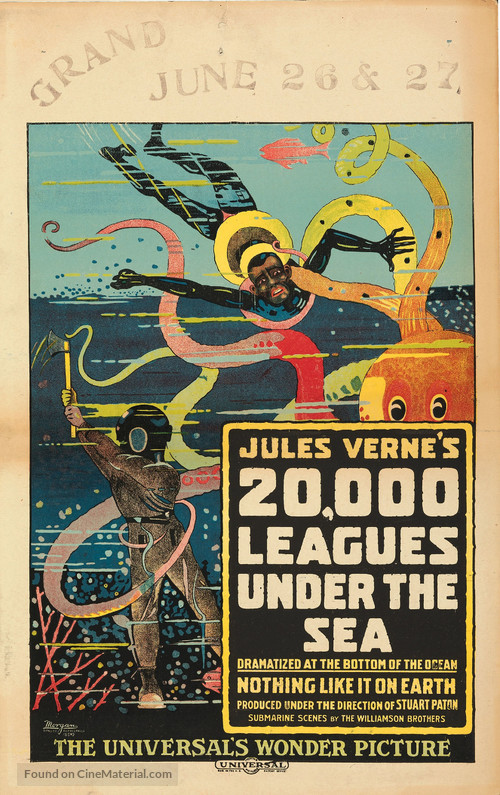 20,000 Leagues Under the Sea - Movie Poster