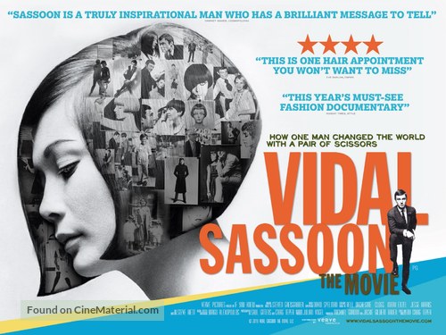 Vidal Sassoon: The Movie - British Movie Poster