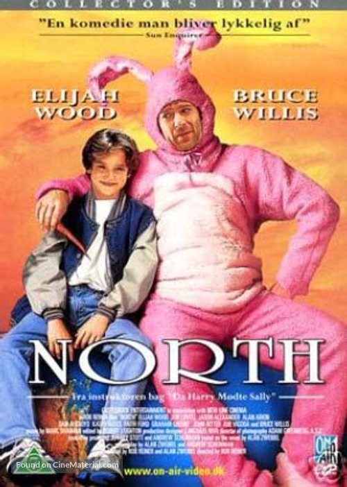 North - Danish DVD movie cover