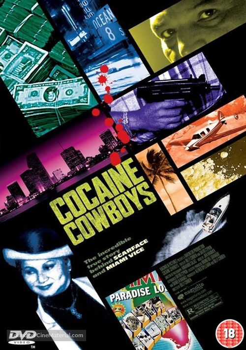 Cocaine Cowboys - British DVD movie cover