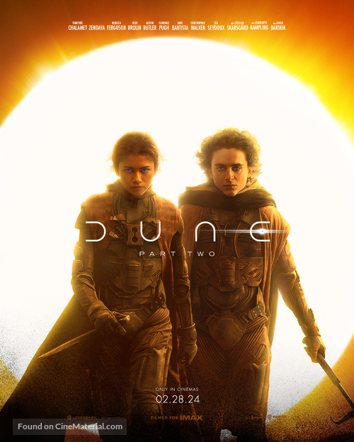 Dune: Part Two - Irish Movie Poster