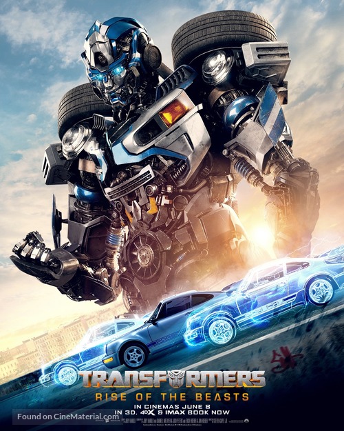 Transformers: Rise of the Beasts - British Movie Poster