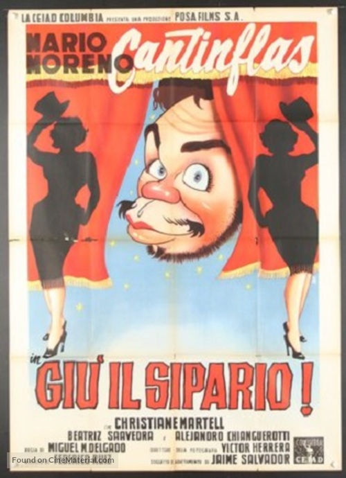 Gi&ugrave; il sipario - Italian Movie Poster