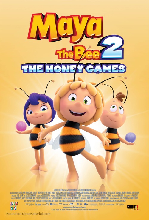 Maya the Bee: The Honey Games - Movie Poster