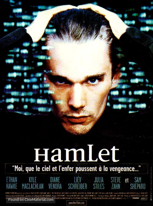 Hamlet - French Movie Poster