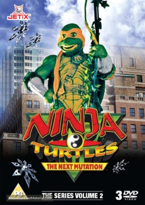 &quot;Ninja Turtles: The Next Mutation&quot; - British DVD movie cover