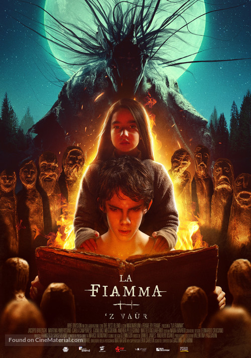 La fiamma - Italian Movie Poster