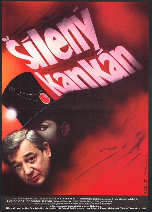 Sileny kankan - Czech Movie Poster