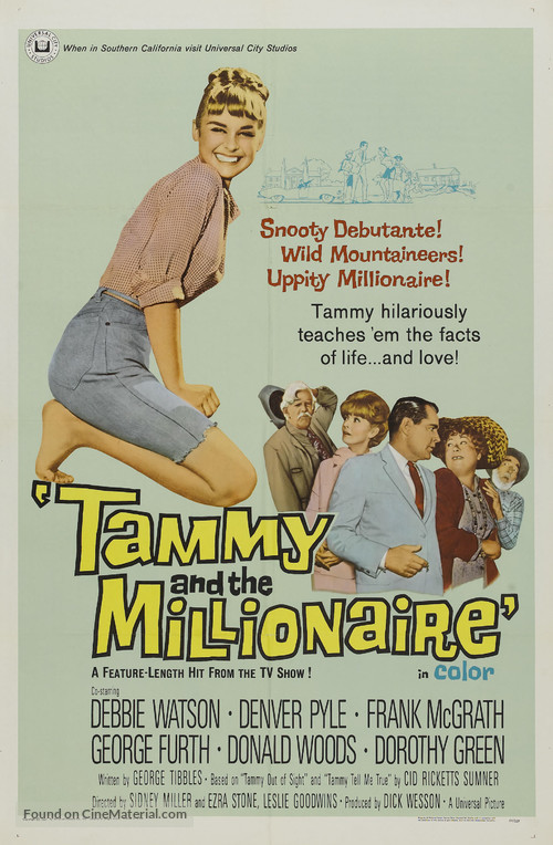 Tammy and the Millionaire - Movie Poster