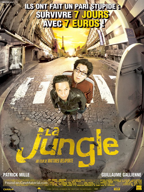La jungle - French Movie Poster