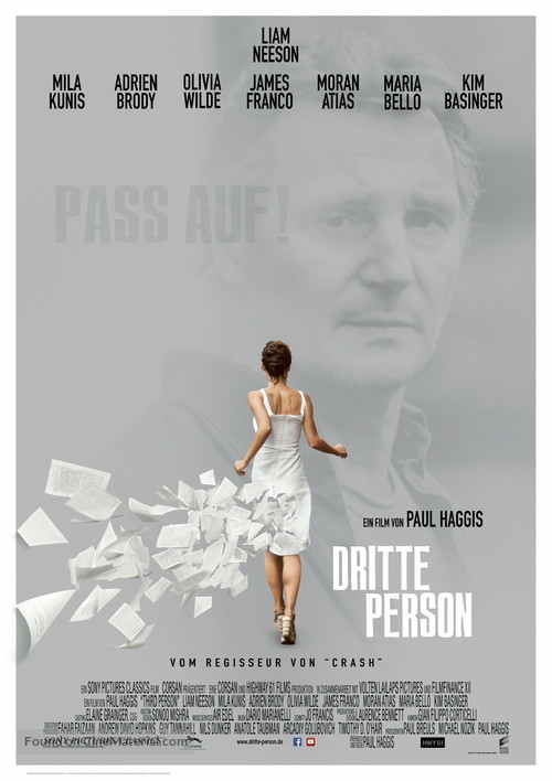 Third Person - German Movie Poster