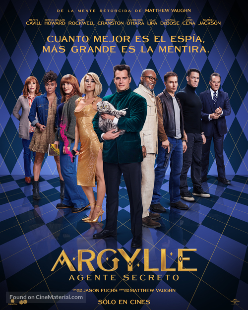 Argylle - Argentinian Movie Poster