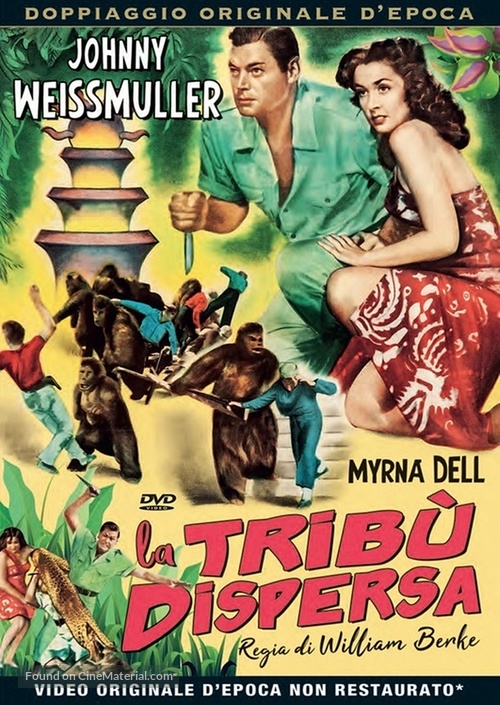 The Lost Tribe - Italian DVD movie cover