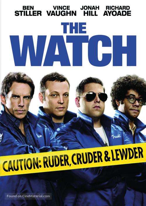 The Watch - DVD movie cover