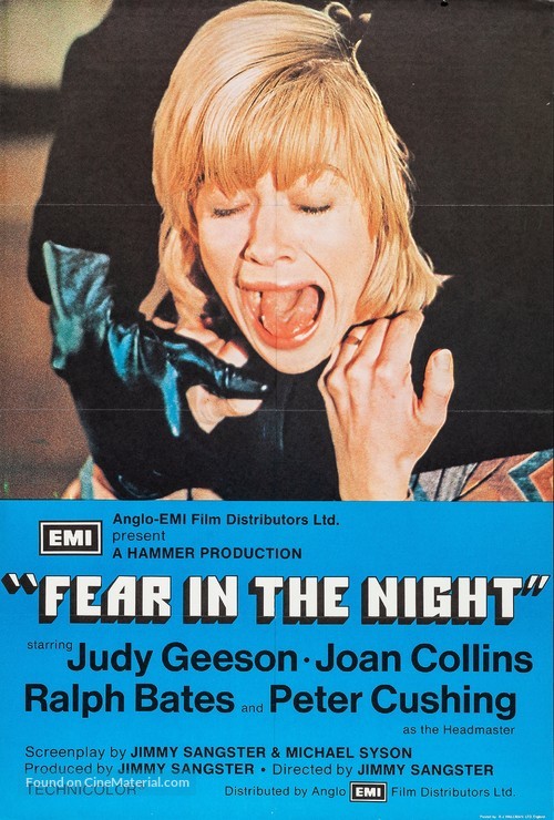 Fear in the Night - British Movie Poster