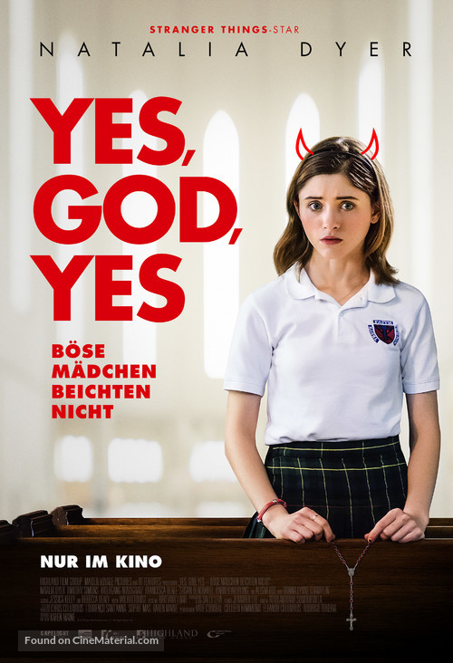 Yes, God, Yes - German Movie Poster