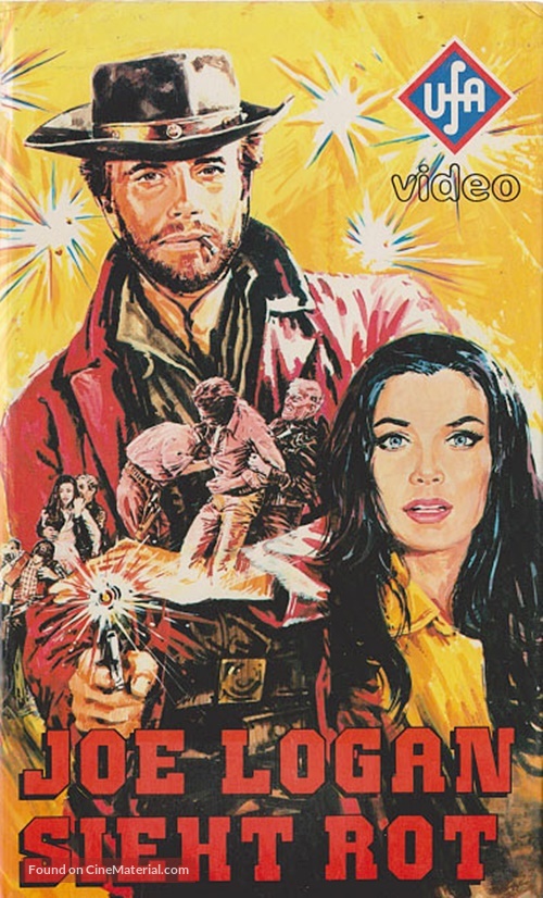 Una bara per lo sceriffo - German VHS movie cover