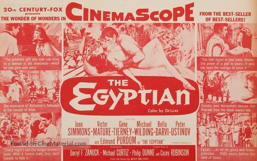 The Egyptian - poster