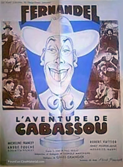 Aventure de Cabassou, L&#039; - French Movie Poster