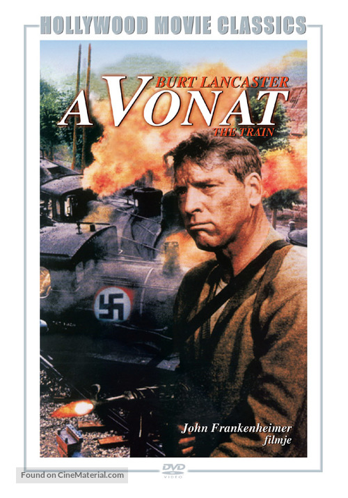 The Train - Hungarian DVD movie cover