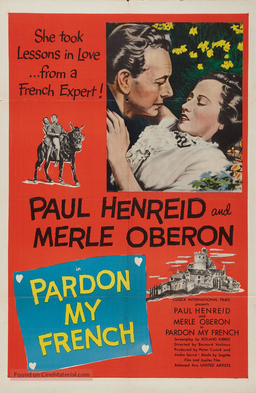 Pardon My French - Movie Poster