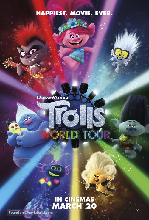 Trolls World Tour - New Zealand Movie Poster